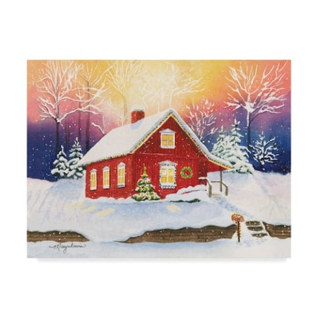 Mary Irwin 'Christmas Eve Magic' Canvas Art,35x47